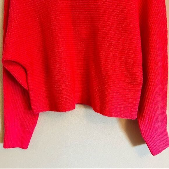 Leith women's Pink Caliente Knit Sweater Size Large NWT - Picture 3 of 7